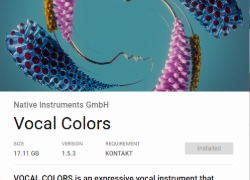 Native Instruments Vocal Colors (Upgrade)